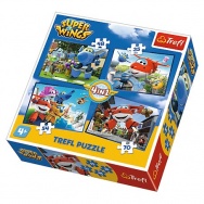 Puzzle 4w1 - Super Wings - 34280