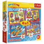 Puzzle 4w1 - Super Zings - Super Things (34376)
