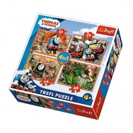 Puzzle 4w1 - Tomek i Przyjaciele - 34300