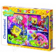 Puzzle Spongebob - 3 x 48 elementów 25192
