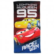 Ręcznik kąpielowy, plażowy - Auta 3 : Cars 3 : Zygzak McQueen i Cruz Ramirez (750971)