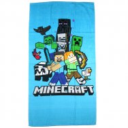 Ręcznik kąpielowy, plażowy Minecraft (339007) 140cm x 70cm