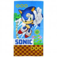 Ręcznik kąpielowy, plażowy Sonic the Hedgehog (605699)