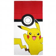 Ręcznik kąpielowy Pokemon (114592) Pikachu i Pokeball