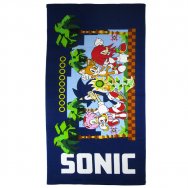 Ręcznik plażowy (Fast Dray) Sonic the Hedgehog (070385)
