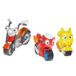 Ricky Zoom - zestaw 3 motocykli: mechanik Maxwell, Ricky i Scootio (T20042)