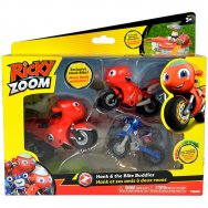 Ricky Zoom - zestaw 3 motocykli: tata Hank Zoom, Ricky Zoom i Loop Hoopla (T20041)