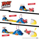 Ricky Zoom - zestaw Speed & Stunt (Prędkość i Akrobacje) Ricky Zoom (T20049)