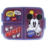 Śniadaniówka trzykomorowa - Myszka Mickey (Miki) (50120)
