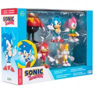 Sonic the Hedgehog - klasyczny zestaw pięciu figurek (41452) Classic Collection Figure Pack