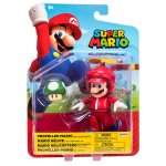 Super Mario: Figurka Helikopterowy Mario i zielony grzybek regeneracji (40827)