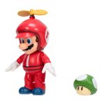 Super Mario: Figurka Helikopterowy Mario i zielony grzybek regeneracji (40827)
