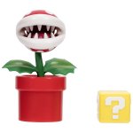 Super Mario: Figurka Mięsożerna Pirania i blok znak zapytania (40825)