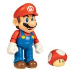 Super Mario: Figurka z akcesorium: Mario 10cm i super grzybek  (41374)
