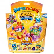 SuperThings (Guardians of Kazoom): 4 Superthings + 2 Kazoom Jety (pack 2)