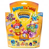 SuperThings (Guardians of Kazoom): 4 Superthings + 2 Kazoom Jety (pack 2)