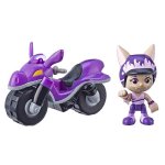 Top Wing: Ptasia Akademia: figurka i pojazd: Betty McBat i Dirt Bike (motor)