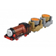 TrackMaster: kolejka Huragan (Steelworks Hurricane) - lokomotywa + 2 wagony